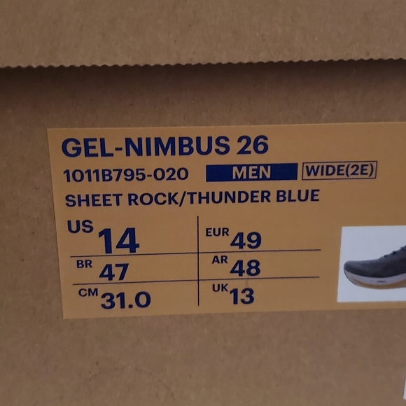 ASICS gel Nimbus 26 - Picture 2 of 5